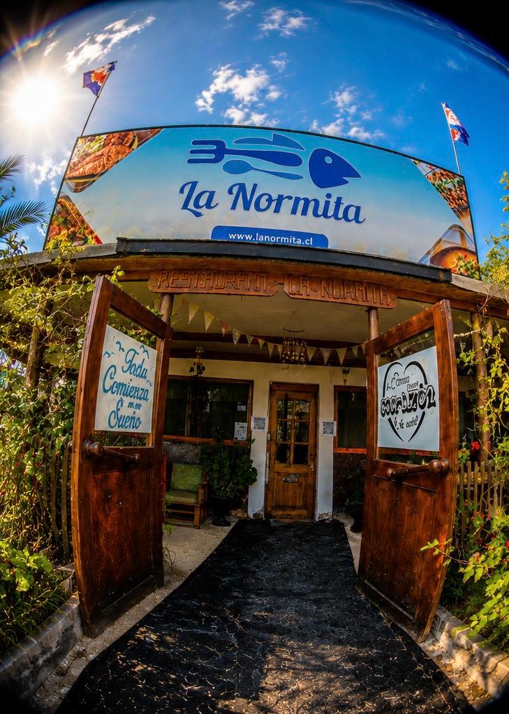 Entrada principal de Restaurant La Normita